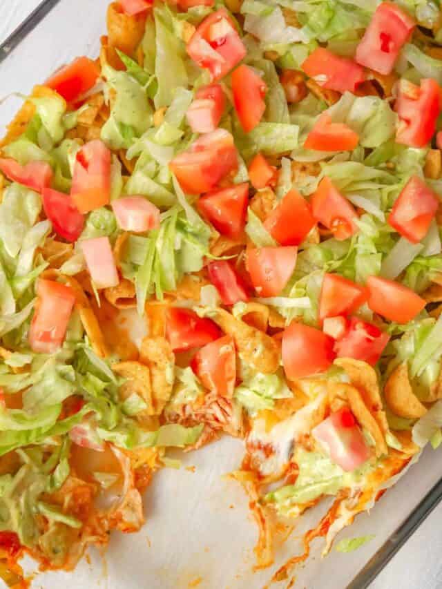 Chicken Taco Frito Pie Recipe
