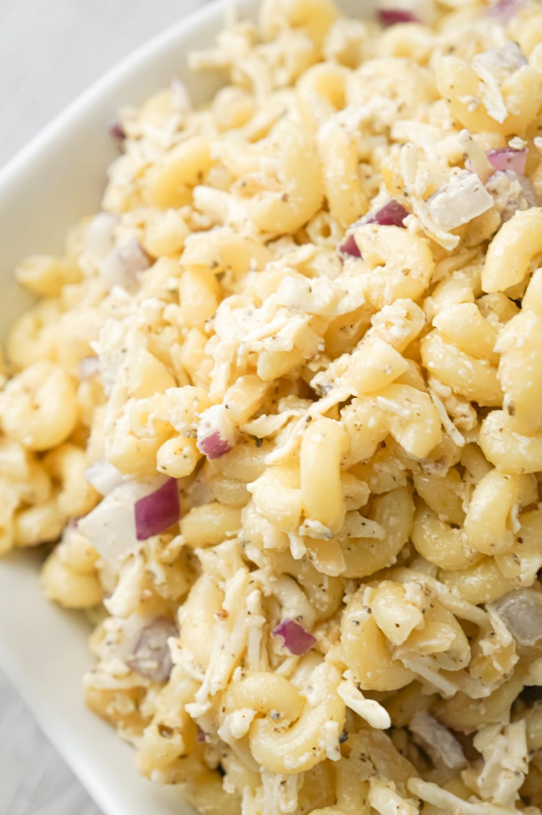 Basil Pesto Pasta Salad THIS IS NOT DIET FOOD