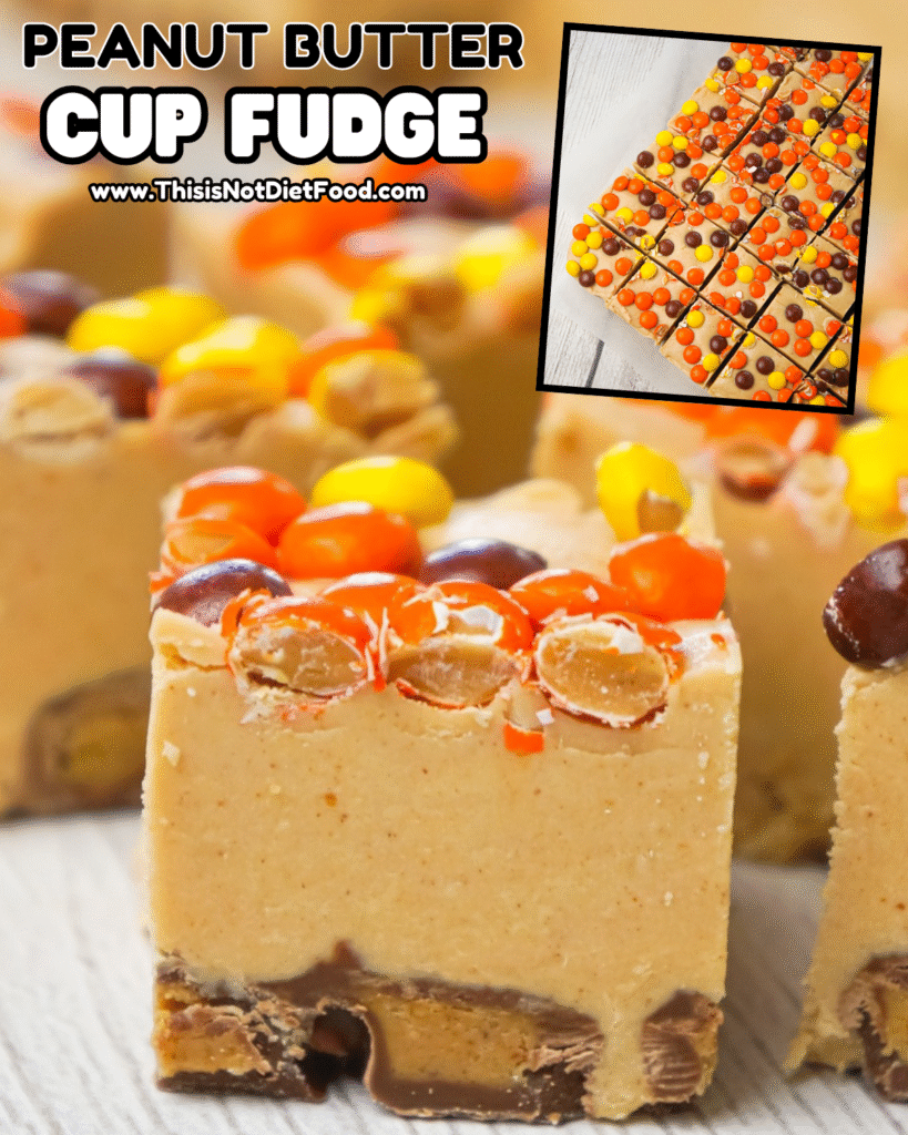 🍫🥜 Peanut Butter Cup Fudge &ndash; Easy No-Bake Candy Recipe 🍬
Decadent Peanut Butter Cup Fudge loaded with creamy peanut butter, rich chocolate, and chunks of mini peanut butter cups &mdash; the ultimate no-bake candy and sweet treat for holidays, gifts, potlucks, parties, or anytime your sweet tooth strikes! Perfect for Peanut Butter Lovers, chocolate desserts, easy fudge recipes, homemade candy, and holiday baking. Save this peanut butter cup fudge recipe, chocolate peanut butter fudge, easy sweet treat, no-bake dessert idea, and tap for the full step-by-step photos & tips on This Is Not Diet Food! ❤️
#peanutbuttercupfudge #fudgerecipe #nobakedessert #peanutbutterchocolate #easycandy #holidaytreats #dessertideas #sweettooth #thisisnotdietfood