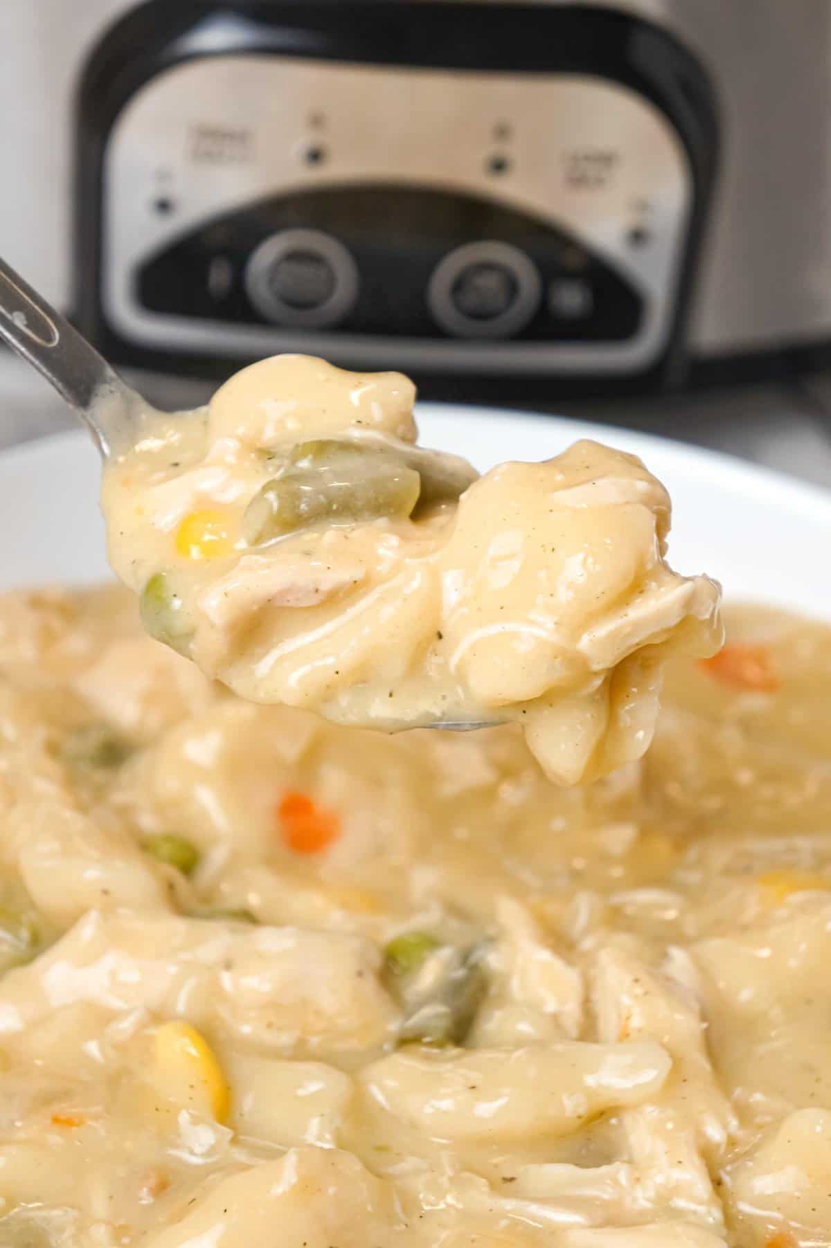 Easy Crock-Pot Chicken and Dumplings Recipe - Best Homemade Crock