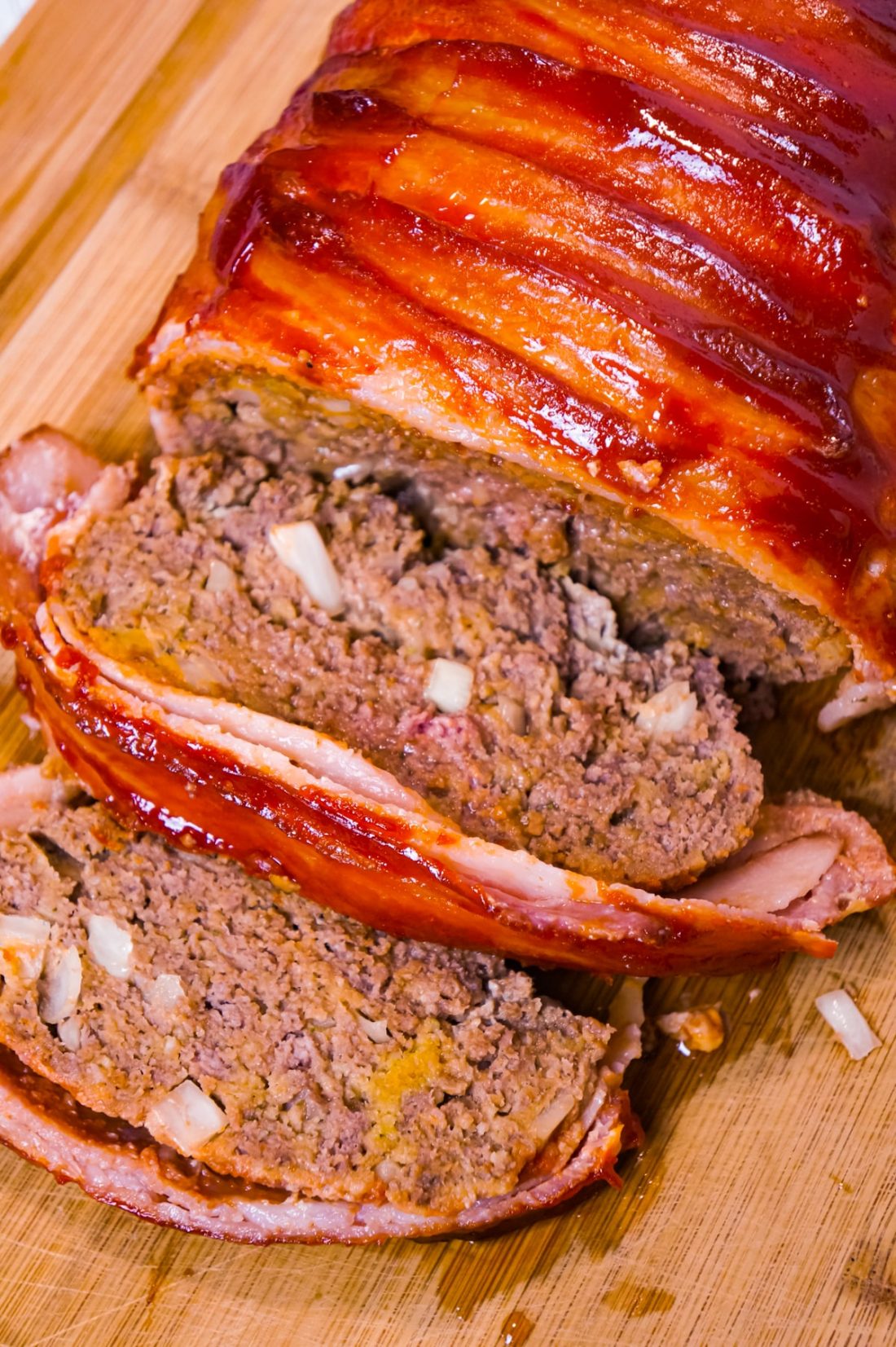 Bacon Wrapped Meatloaf THIS IS NOT DIET FOOD
