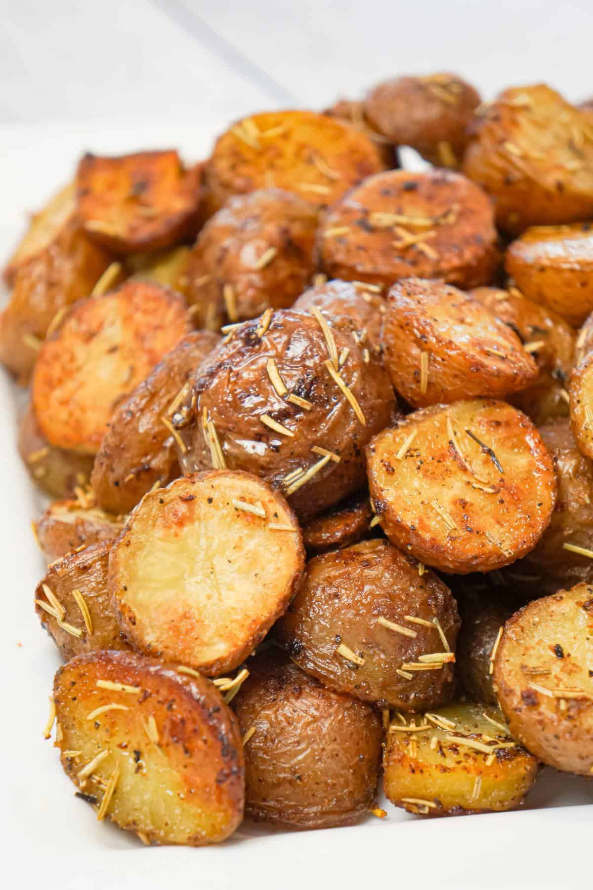 Roasted Potatoes with Rosemary are a simple and delicious side dish perfect for serving with a variety of meals.