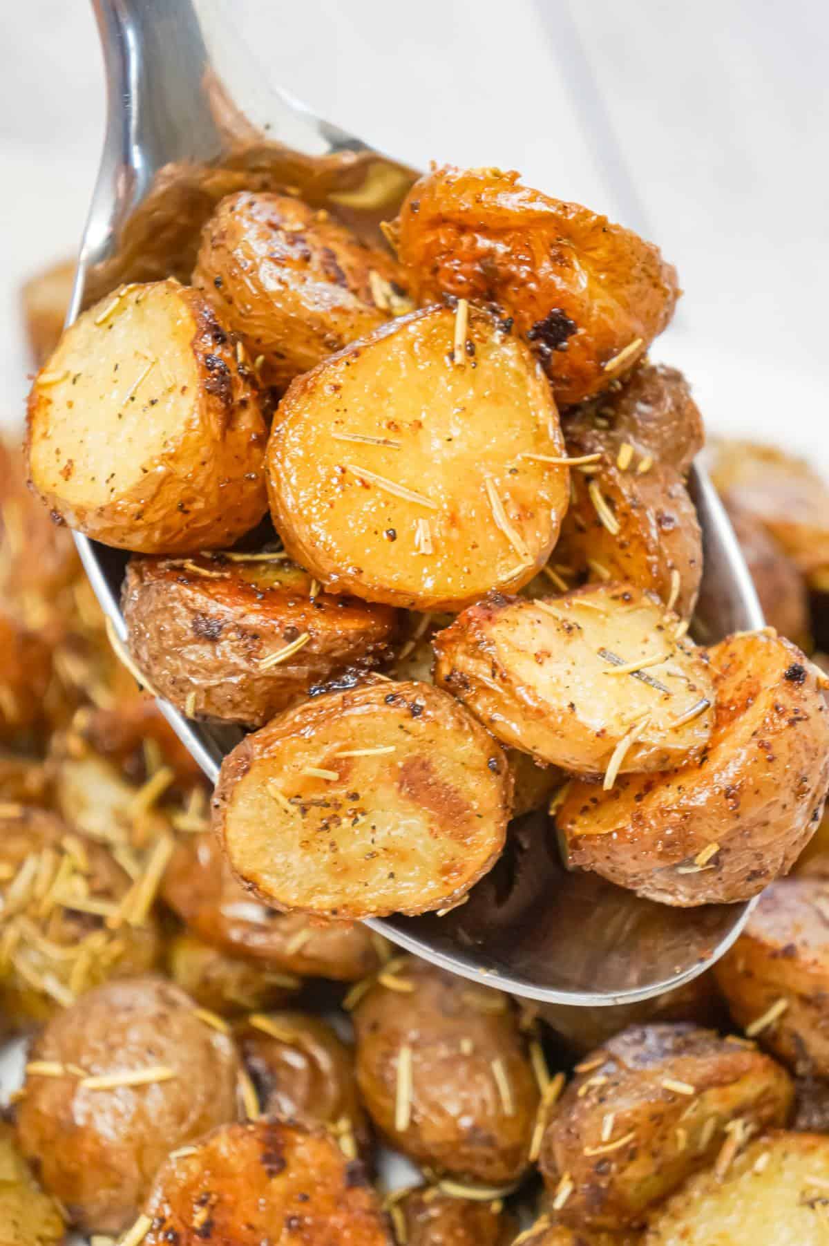 Roasted Potatoes with Rosemary are a simple and delicious side dish perfect for serving with a variety of meals.