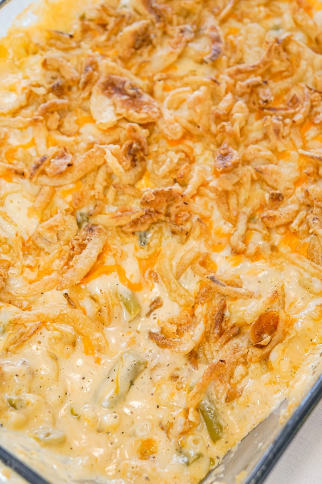 Mac and Cheese Green Bean Casserole THIS IS NOT DIET FOOD