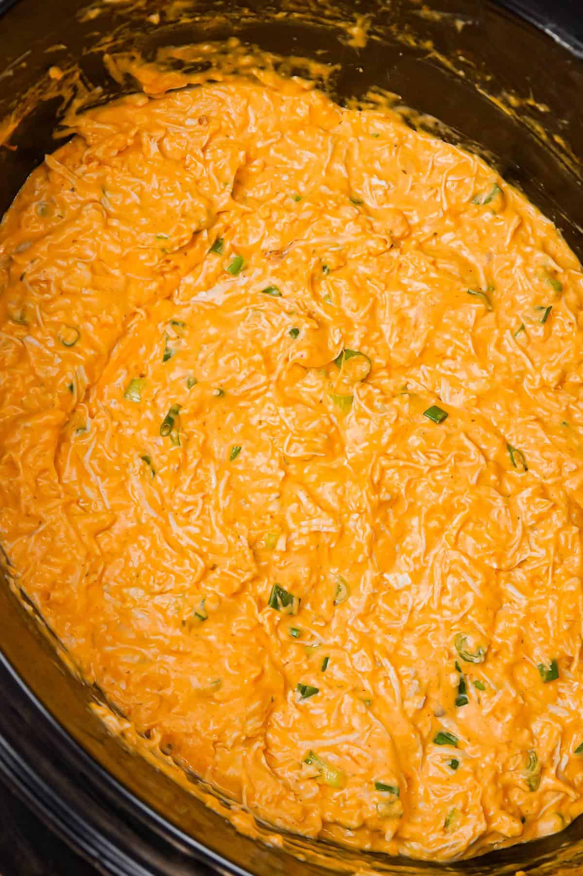 Crockpot Buffalo Chicken Dip Recipe