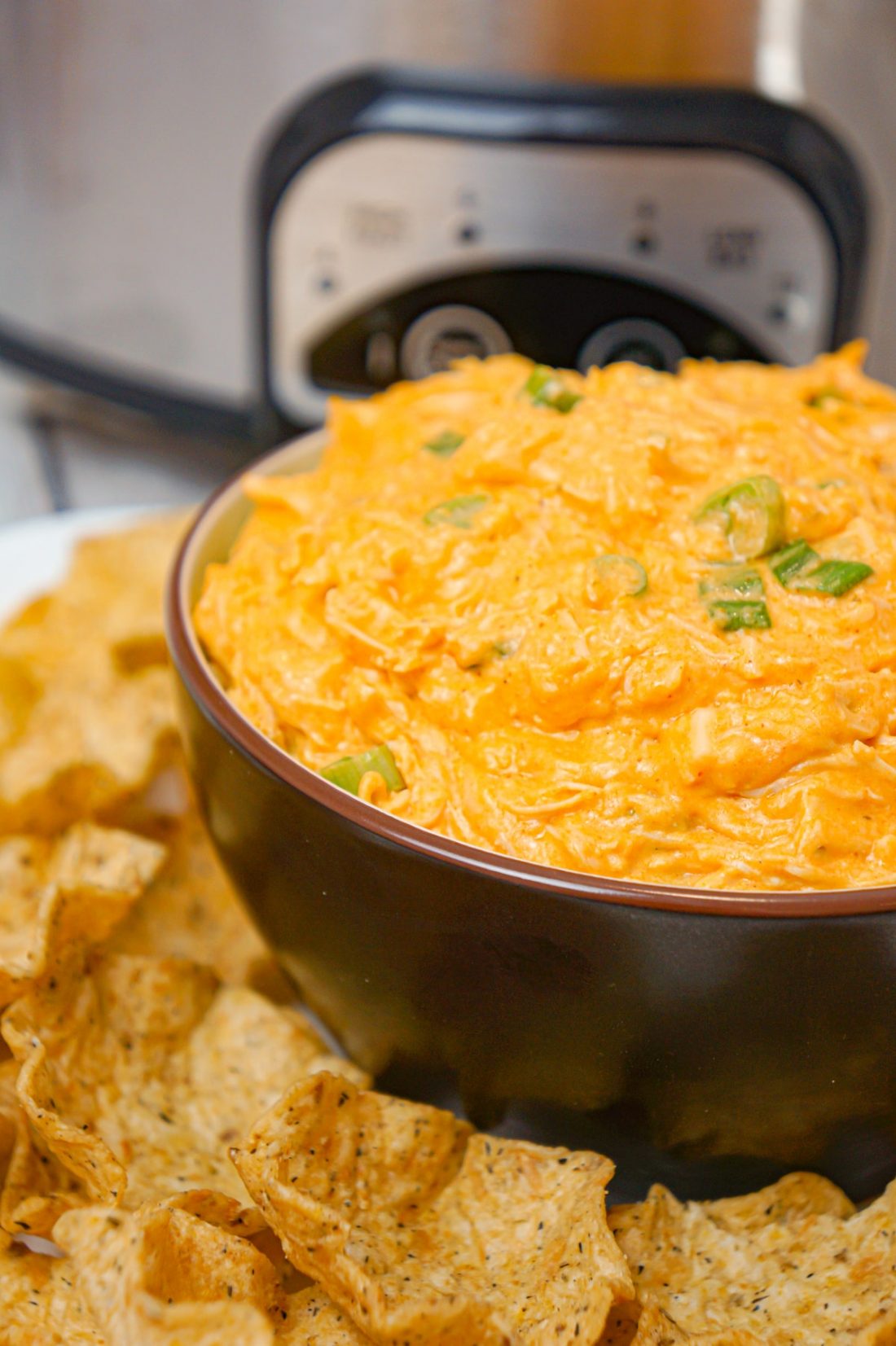 Crock Pot Buffalo Chicken Dip THIS IS NOT DIET FOOD