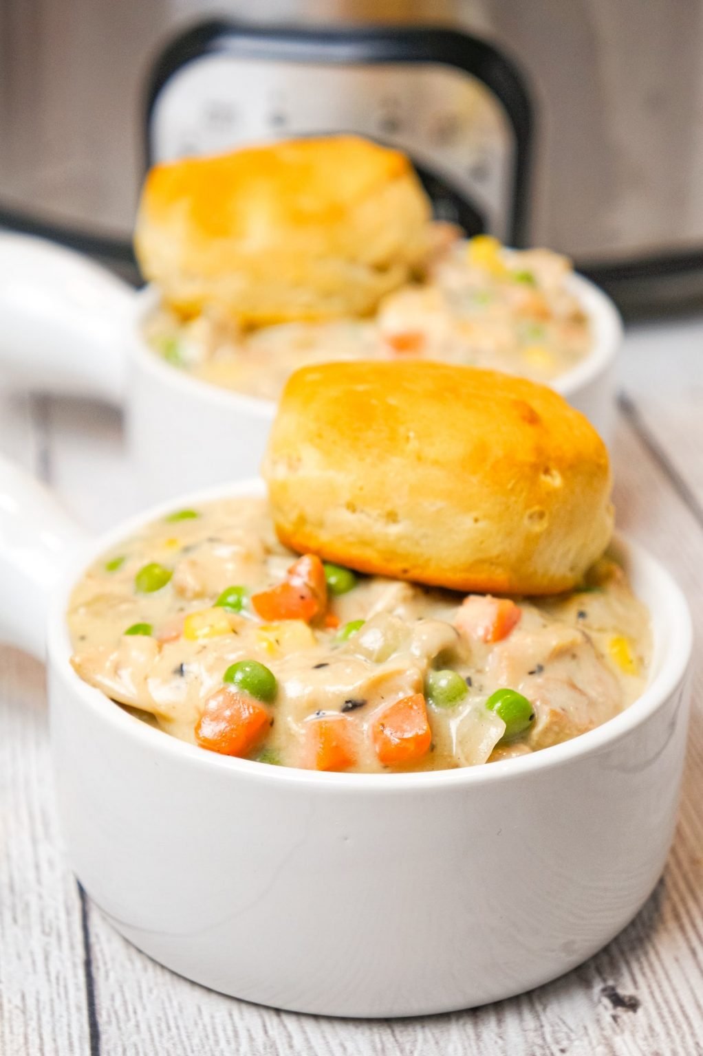 Crock Pot Chicken Pot Pie THIS IS NOT DIET FOOD