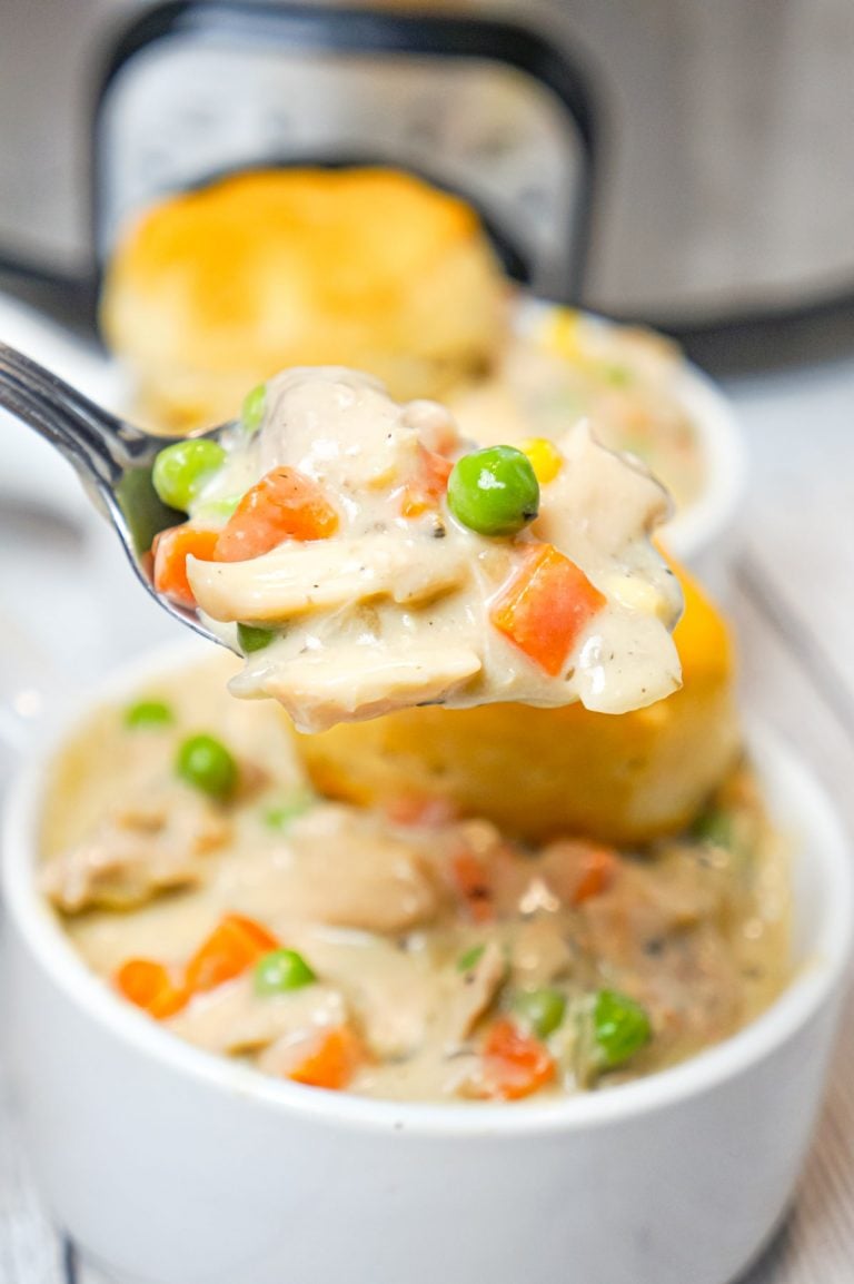 Crock Pot Chicken Pot Pie THIS IS NOT DIET FOOD