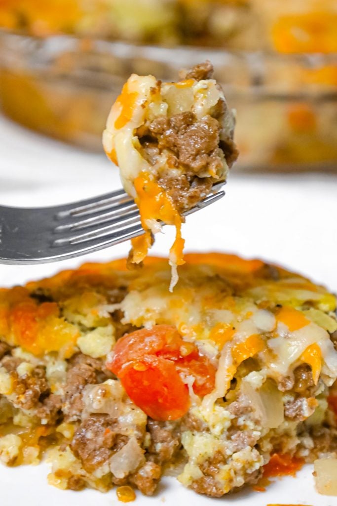 Cheeseburger Pie with Bisquick THIS IS NOT DIET FOOD