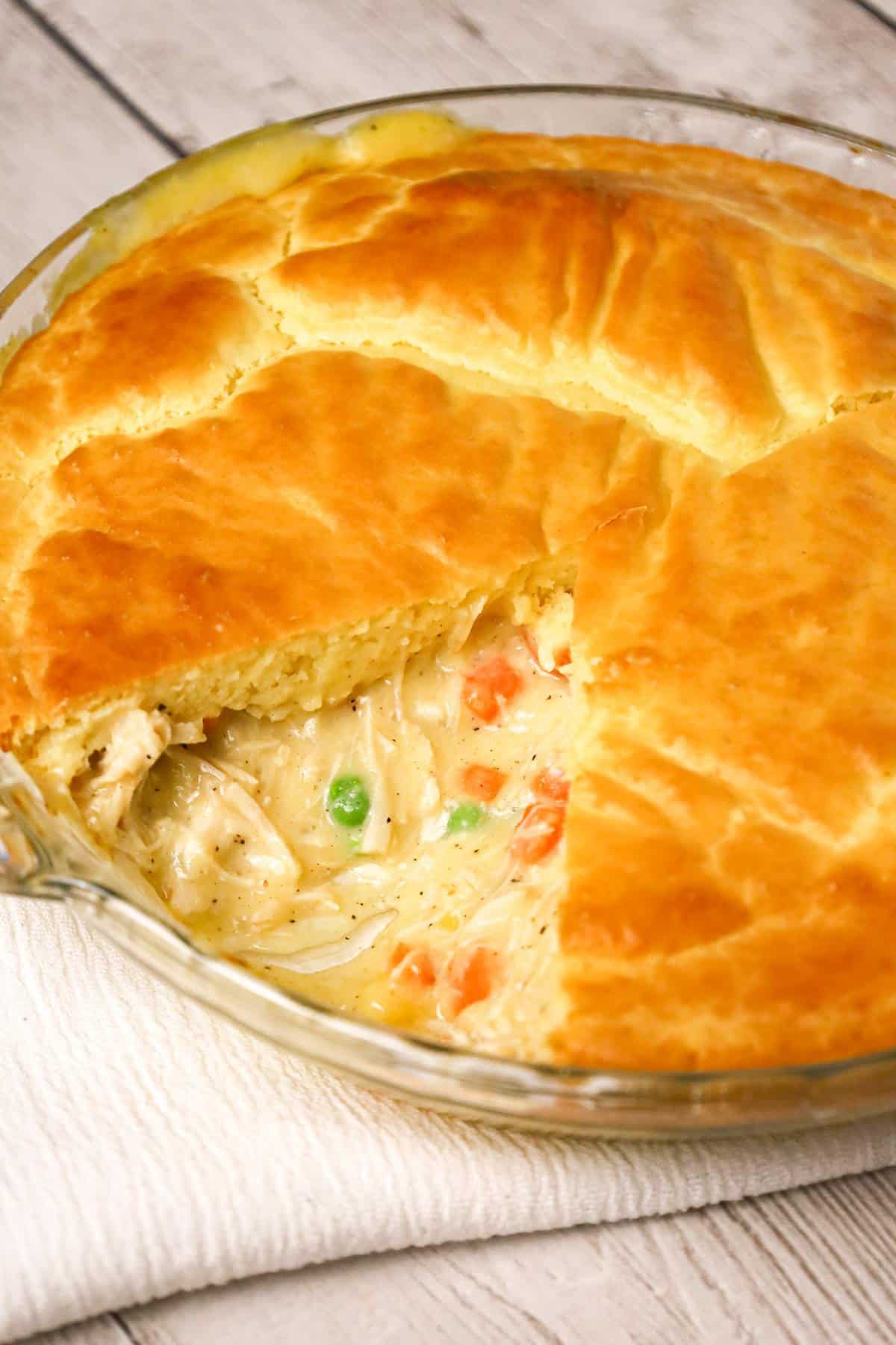 Impossibly Easy Chicken Pot Pie Recipe