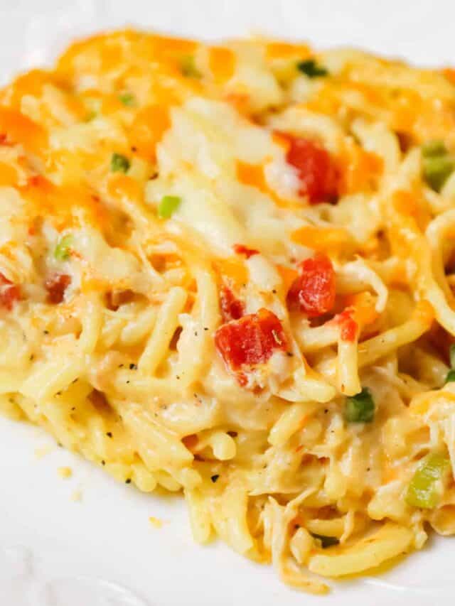 How to Make Chicken Spaghetti with Rotel THIS IS NOT DIET FOOD