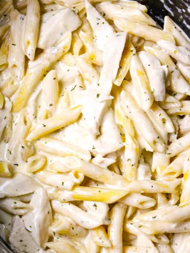 How to Make Crock Pot Chicken Alfredo THIS IS NOT DIET FOOD