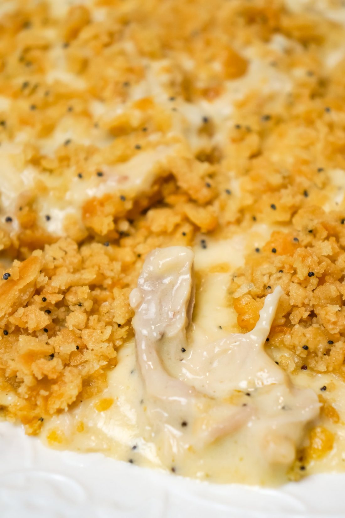 Poppy Seed Chicken Casserole THIS IS NOT DIET FOOD