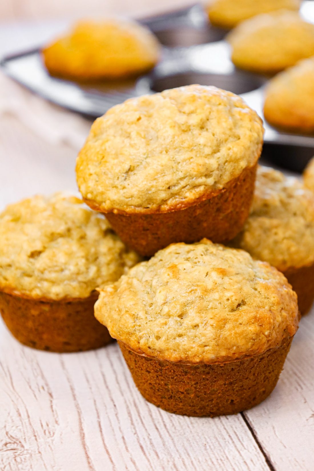 Banana Oatmeal Muffins THIS IS NOT DIET FOOD