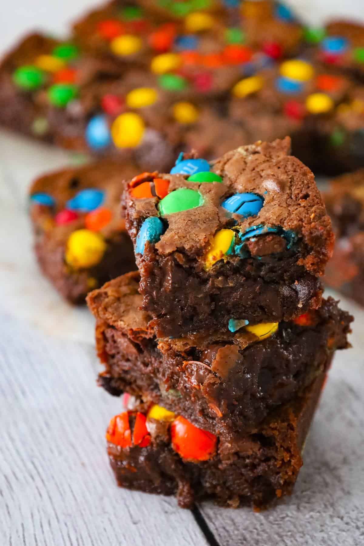 M&M Brownies - Something Sweet Something Savoury