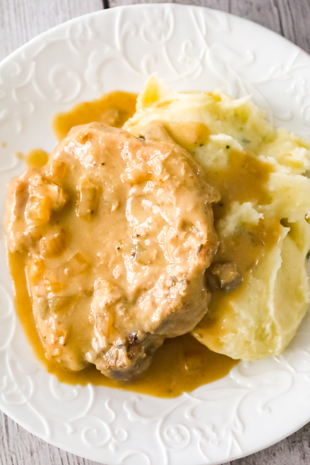 Crock Pot Pork Chops THIS IS NOT DIET FOOD