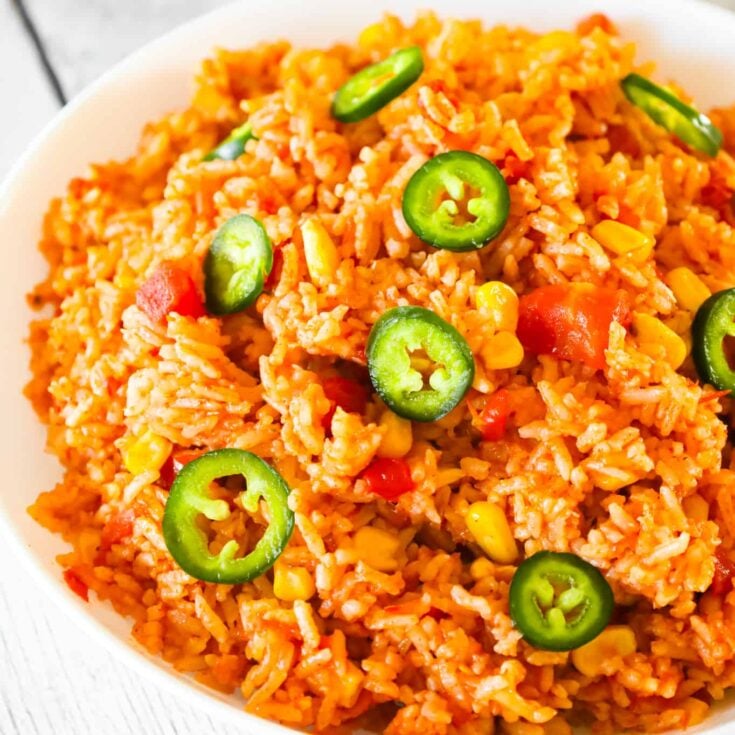 Instant Pot Spanish Rice - THIS IS NOT DIET FOOD