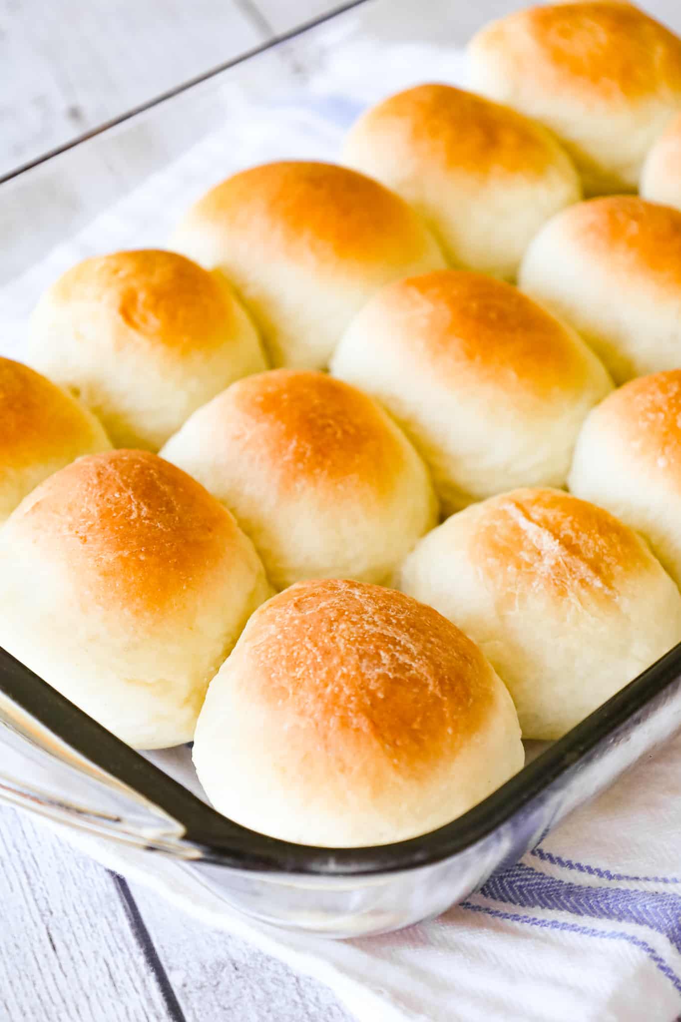 Bread Machine Dinner Rolls are delicious buttery buns perfect for serving with any meal.