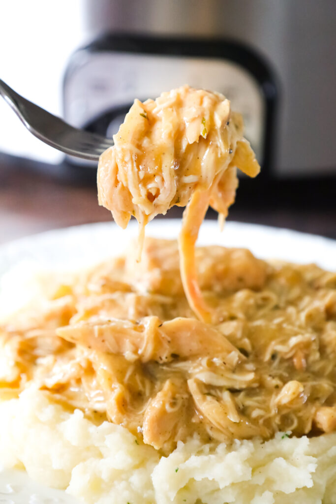 Crock Pot Chicken and Gravy THIS IS NOT DIET FOOD