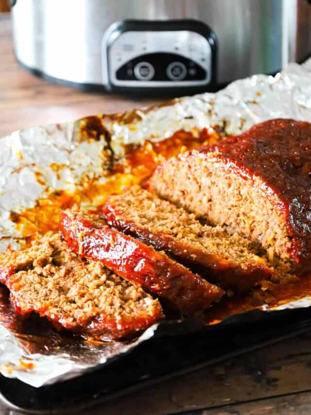 How to Make Crock Pot Meatloaf THIS IS NOT DIET FOOD