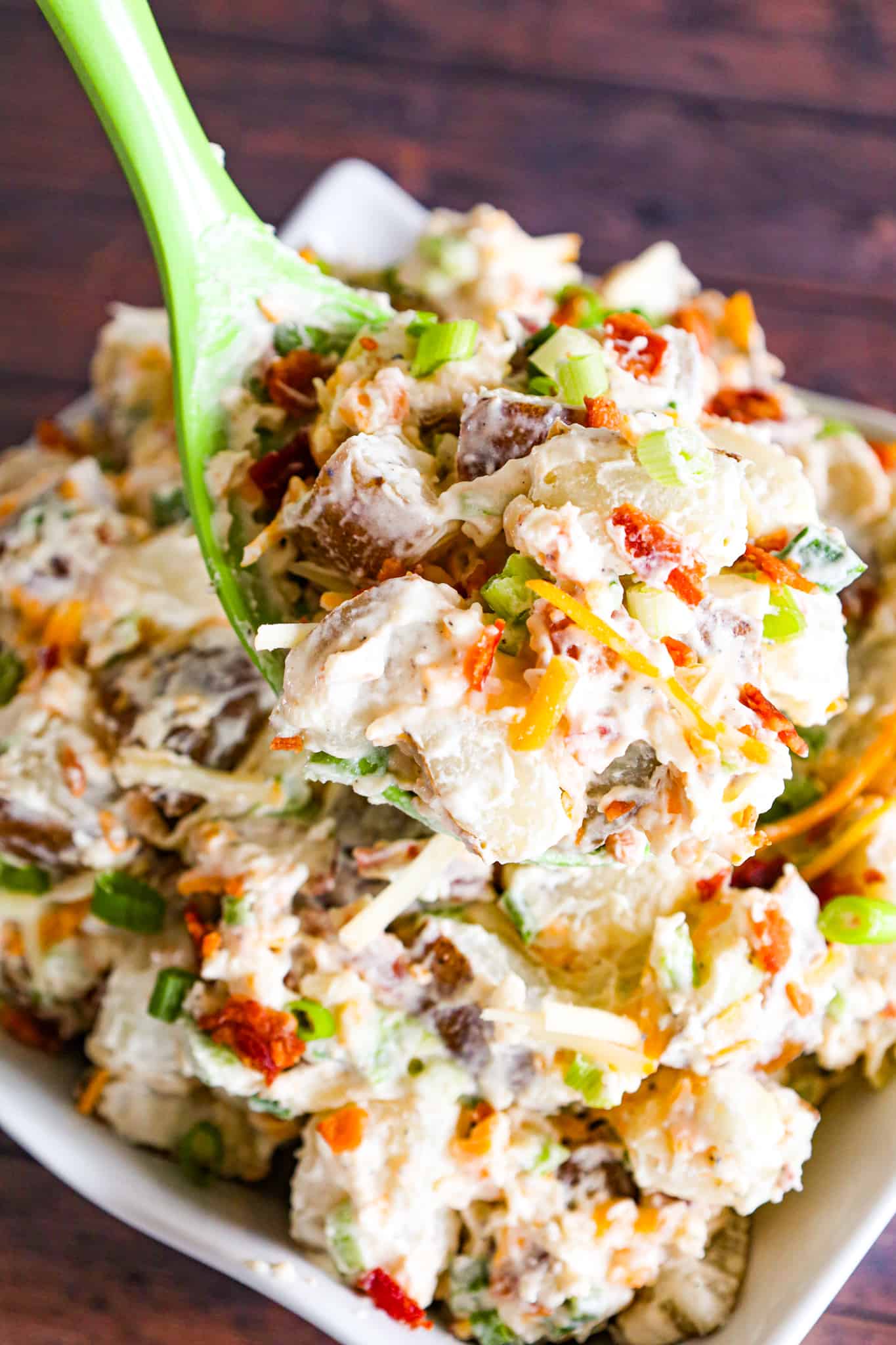 Loaded Baked Potato Salad - THIS IS NOT DIET FOOD