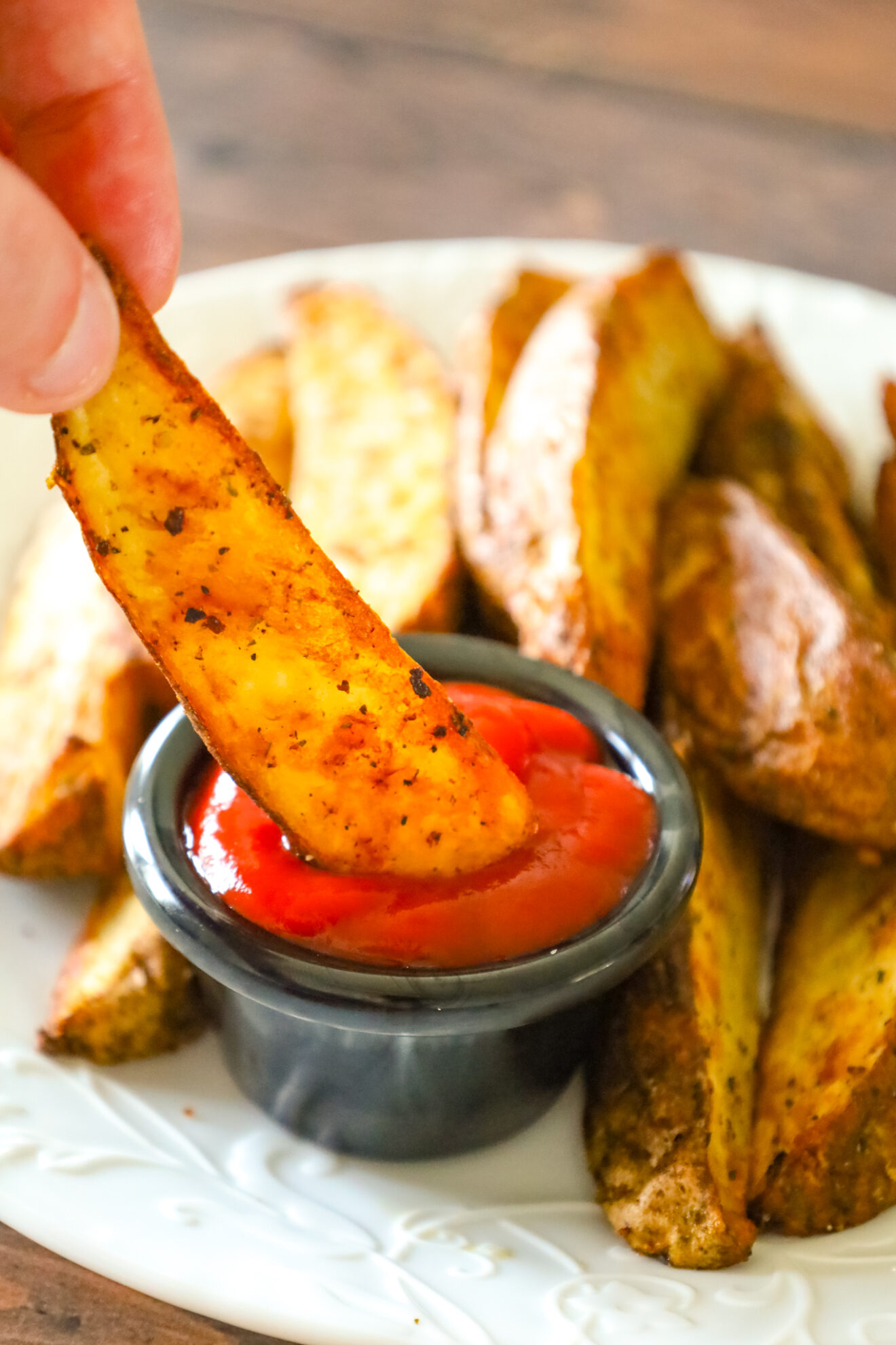 Air Fryer Potato Wedges THIS IS NOT DIET FOOD