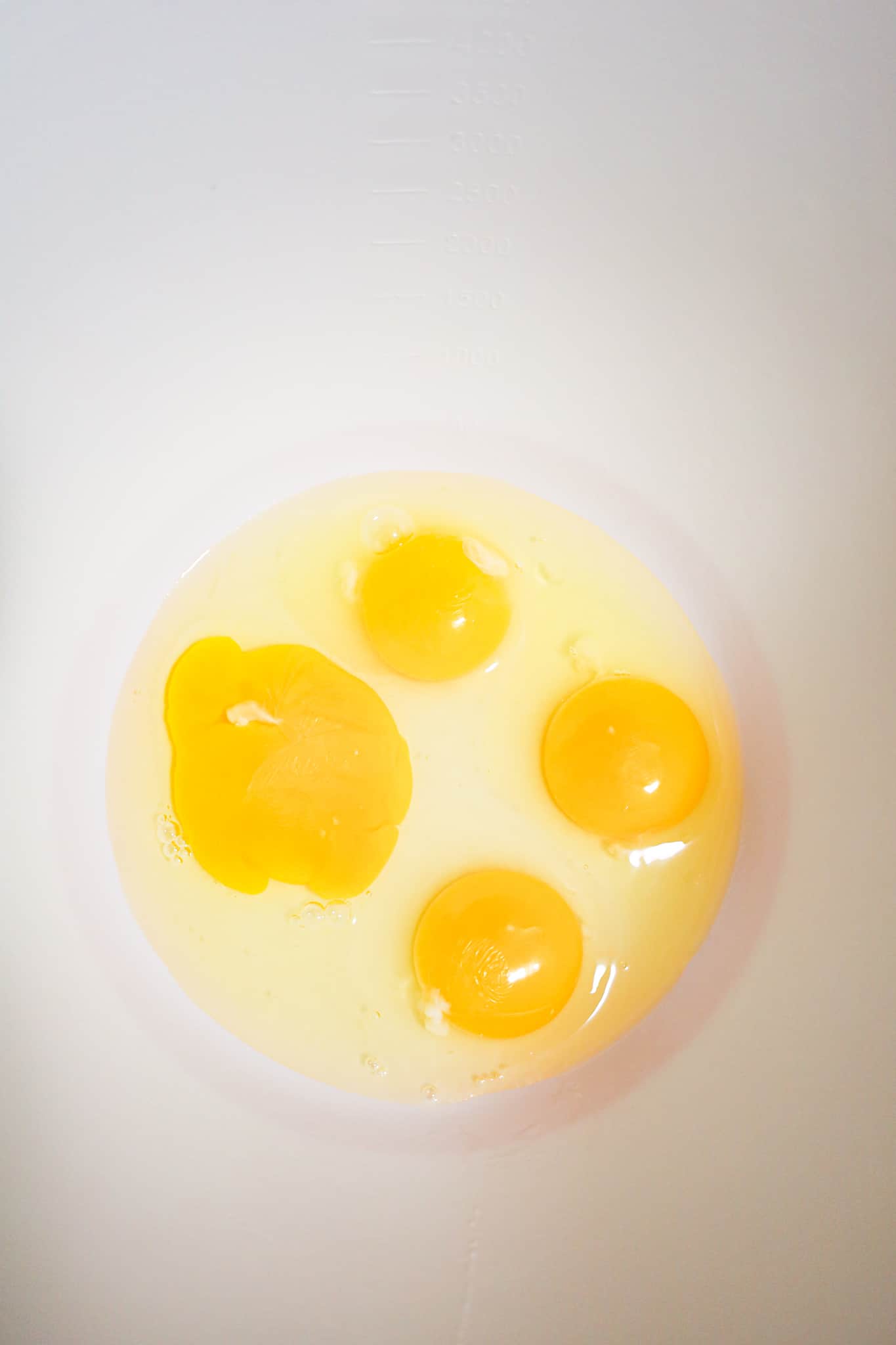 eggs in a mixing bowl