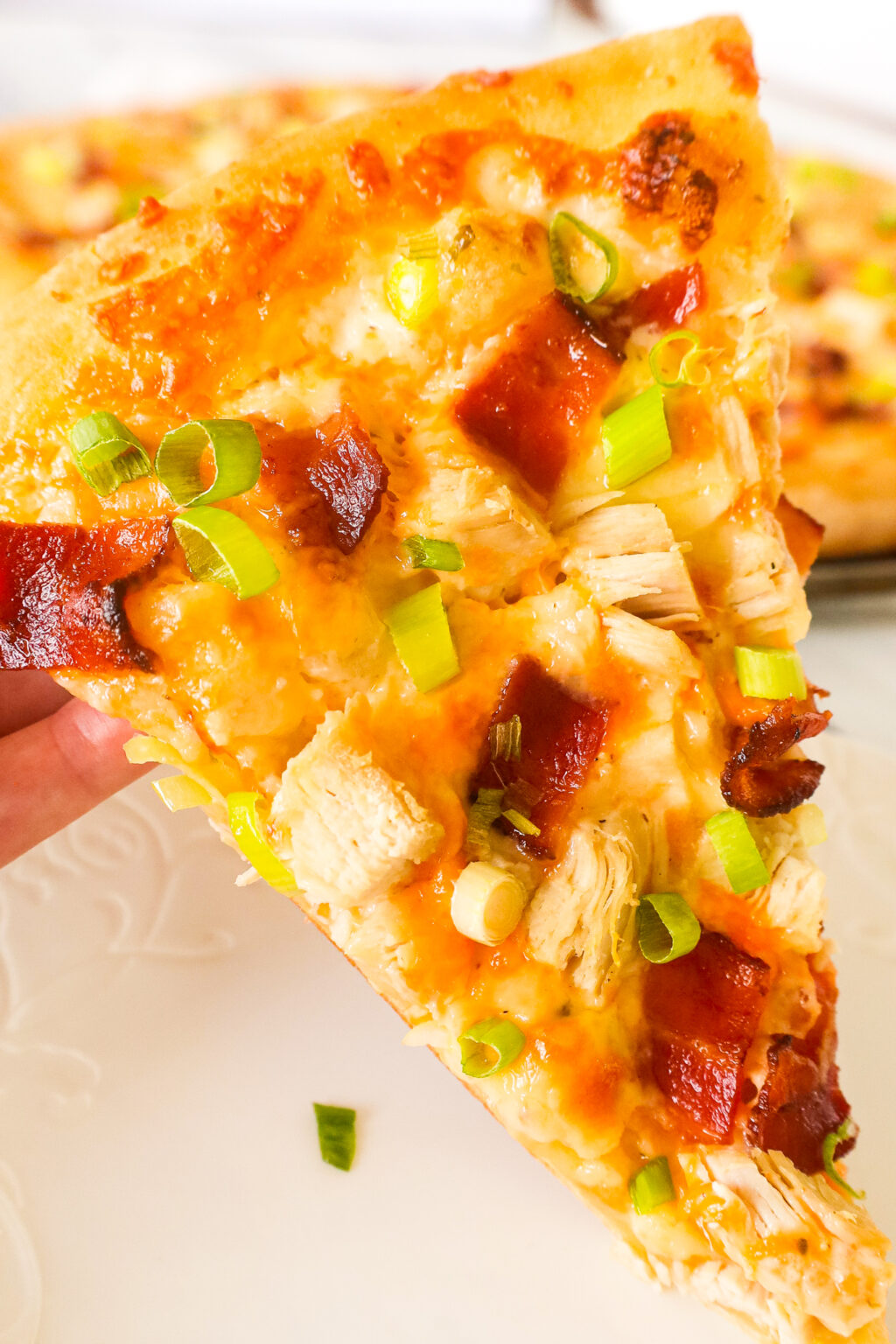 Chicken Bacon Ranch Pizza THIS IS NOT DIET FOOD