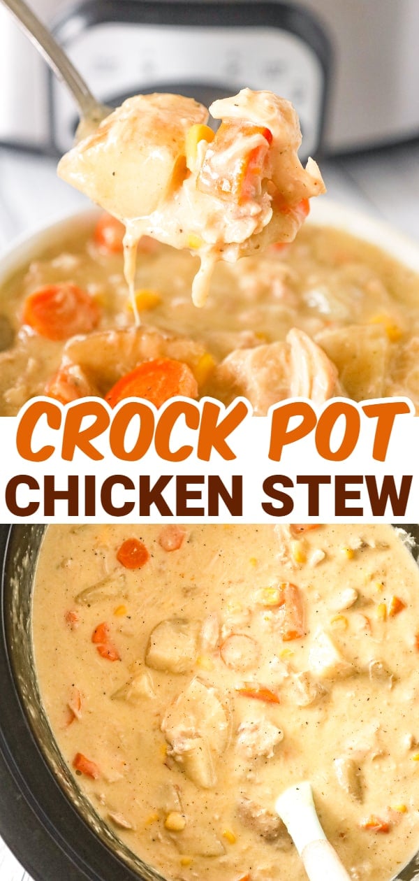 Crock Pot Chicken Stew - THIS IS NOT DIET FOOD