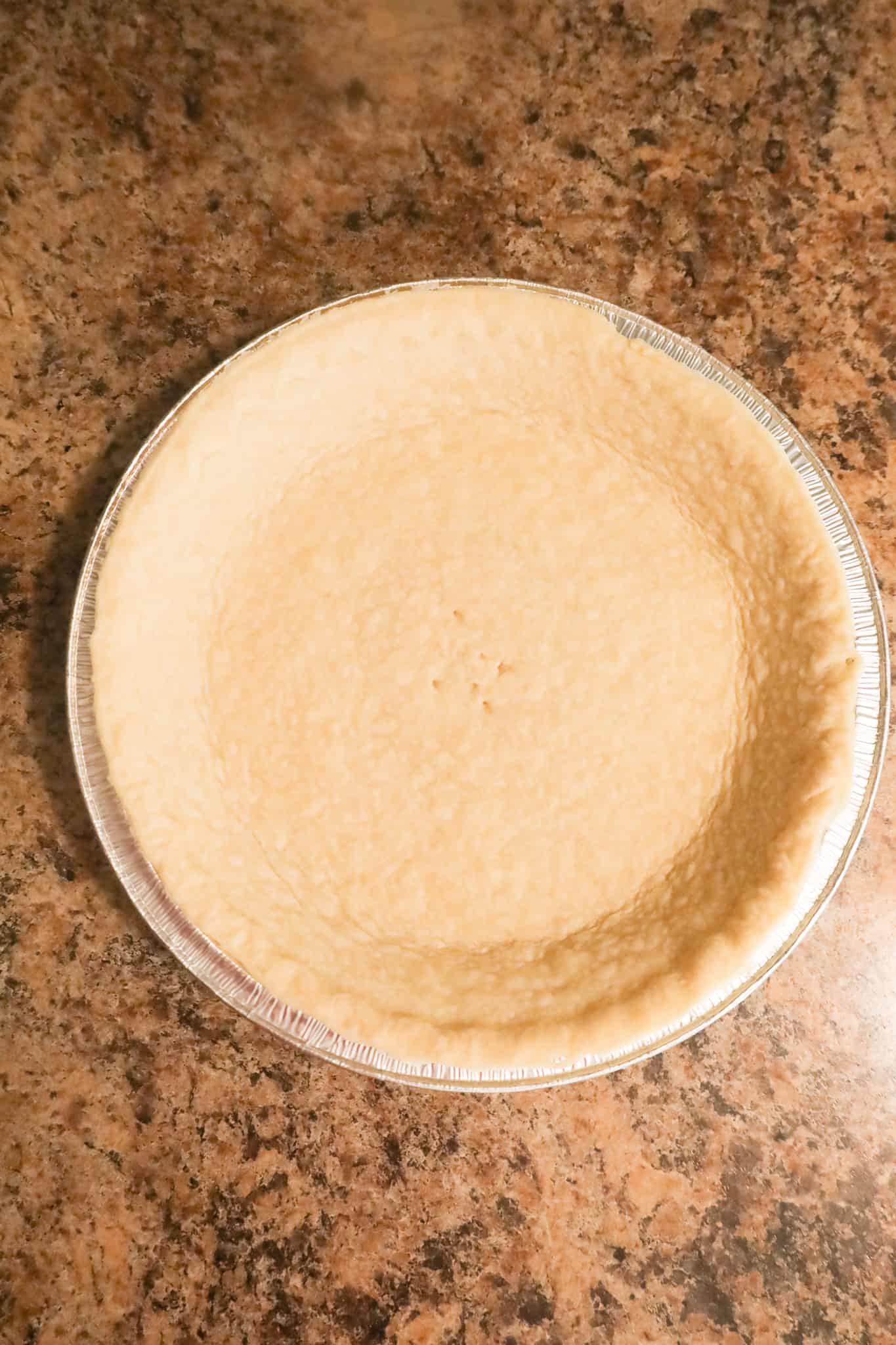 pre baked pie crust