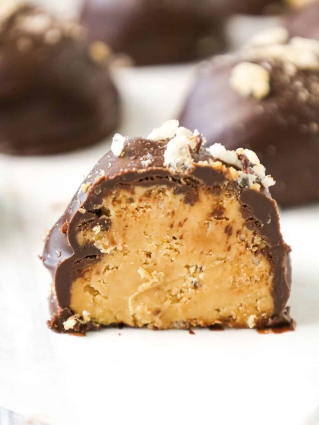 Peanut Butter Balls with Rice Krispies Recipe