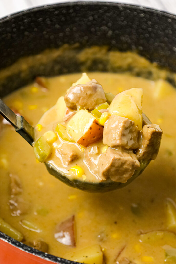 Steak and Potato Soup THIS IS NOT DIET FOOD