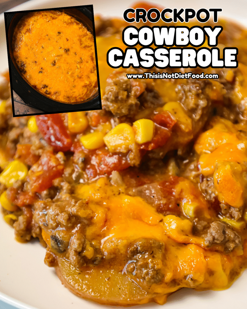 🤠🍲 Crock‑Pot Cowboy Casserole &ndash; Easy Slow Cooker Comfort Dinner 🧀🥔
This Crock‑Pot Cowboy Casserole is a hearty slow cooker casserole packed with seasoned ground beef, tater tots, cheddar cheese, savory onions & peppers, and bold homestyle flavors &mdash; slow‑cooked to cheesy, comforting perfection! Perfect for easy weeknight dinners, family meal ideas, Crock‑Pot recipes, one‑pot comfort meals, cheesy casserole dinners, and crowd‑pleasing dinners everyone will devour. Save this Crock‑Pot cowboy casserole recipe, slow cooker ground beef casserole, cheesy tater tot bake, one‑dish dinner, and tap for the full recipe with step‑by‑step photos & tips on This Is Not Diet Food! ❤️
#crockpotcowboycasserole #slowcookerrecipes #casserolerecipe #comfortfood #groundbeefrecipes #tatertotcasserole #cheesydinner #easydinners #familyfavorite #thisisnotdietfood