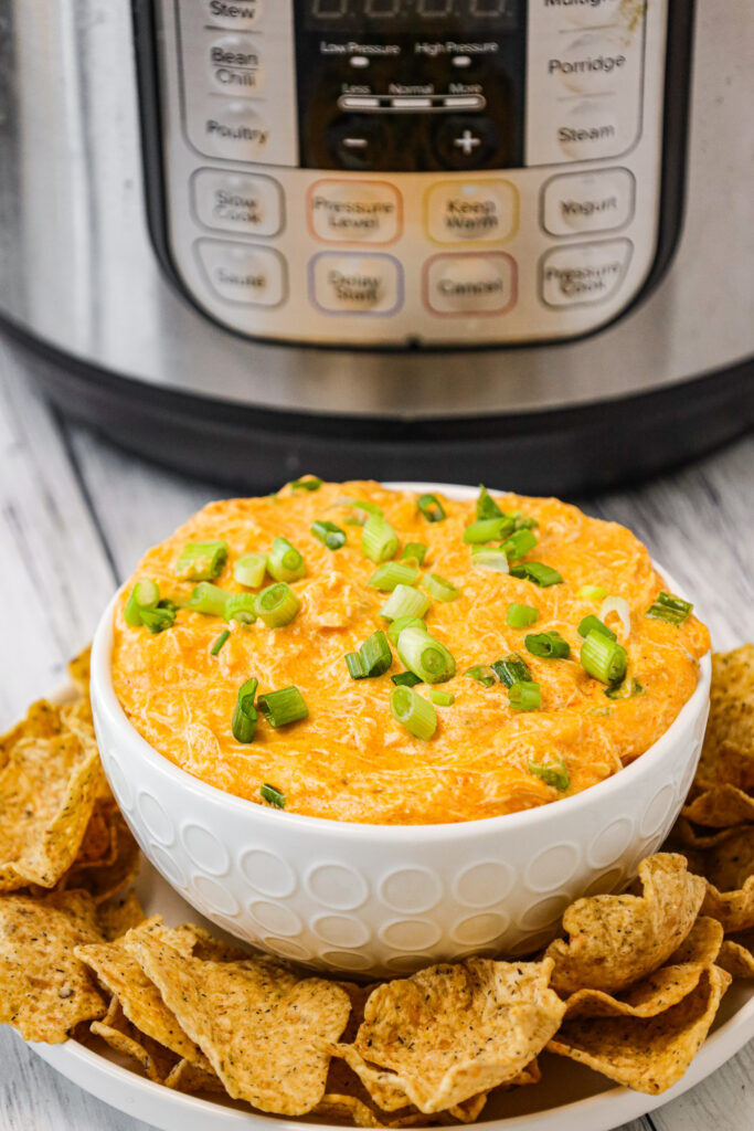 Instant Pot Buffalo Chicken Dip THIS IS NOT DIET FOOD