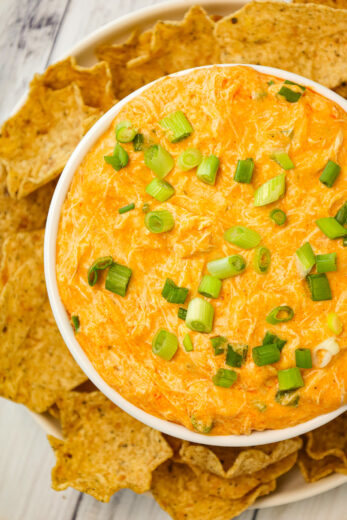 Instant Pot Buffalo Chicken Dip - THIS IS NOT DIET FOOD