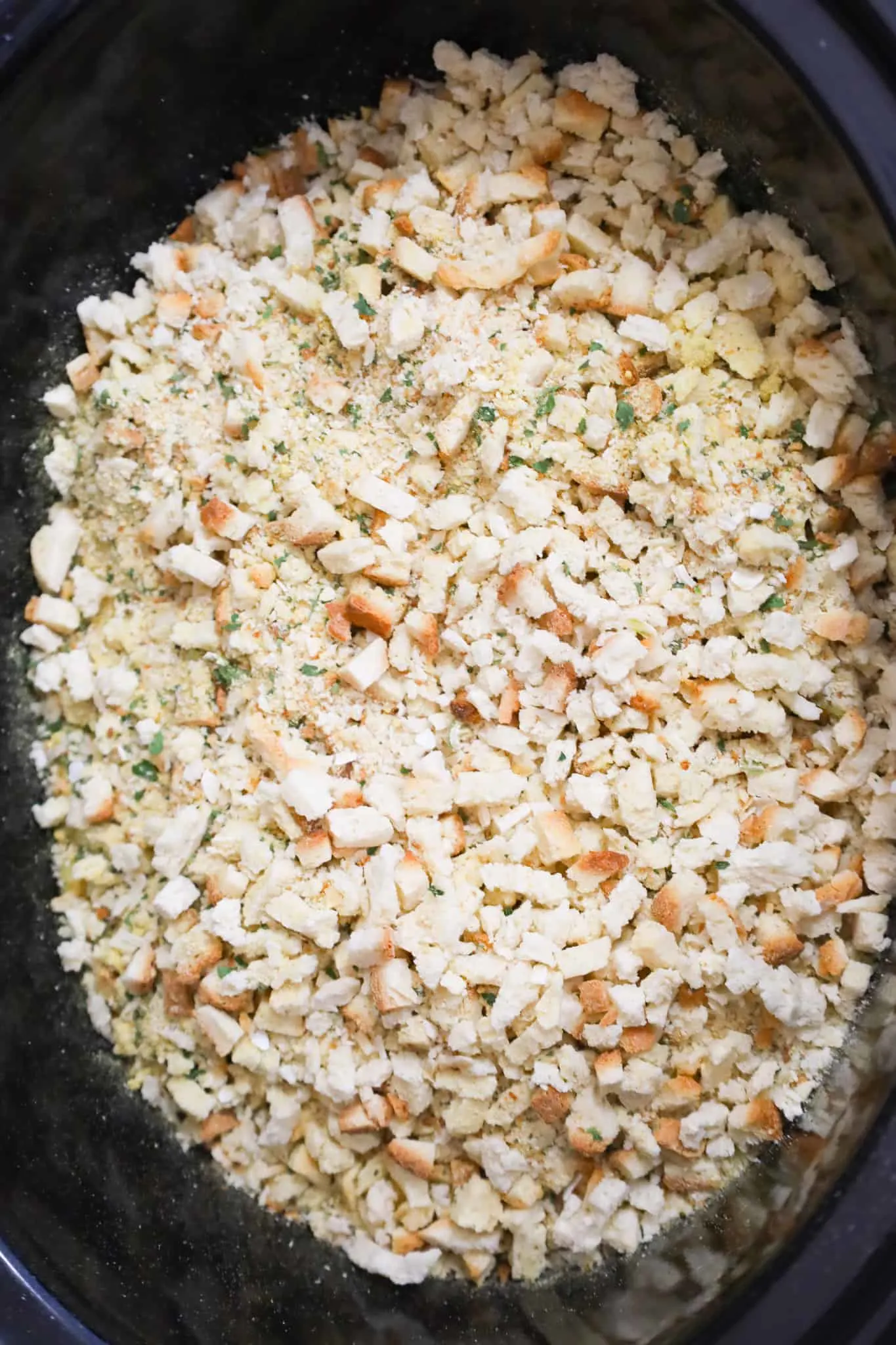 stove top stuffing mix in a crock pot