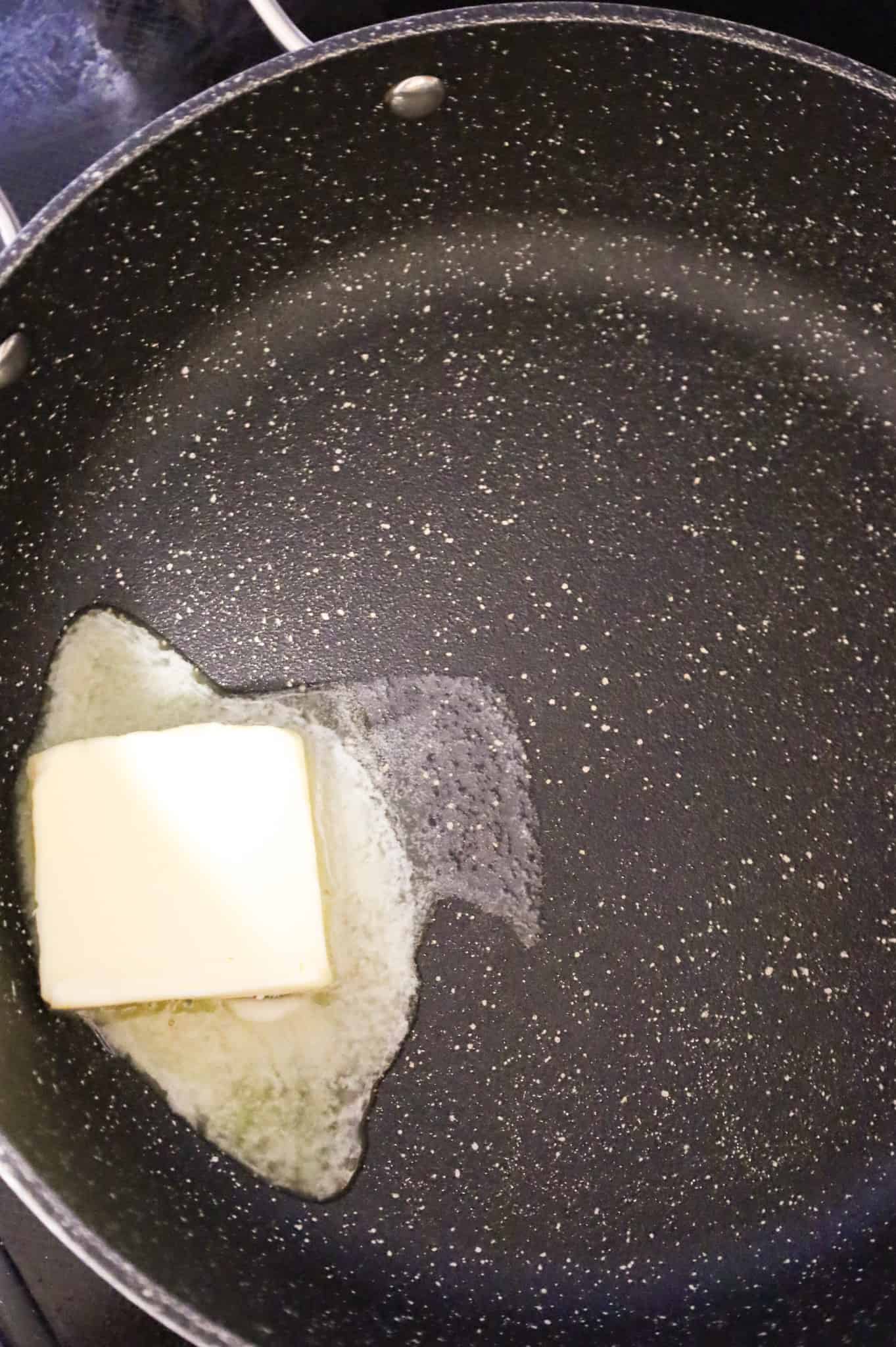 butter in a large skillet