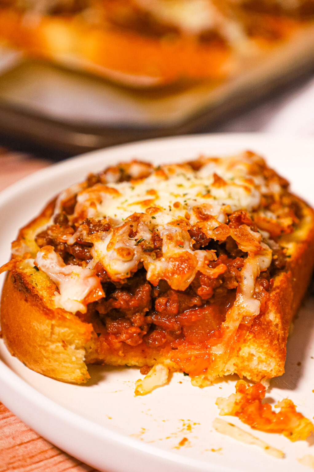 Texas Toast Sloppy Joes THIS IS NOT DIET FOOD