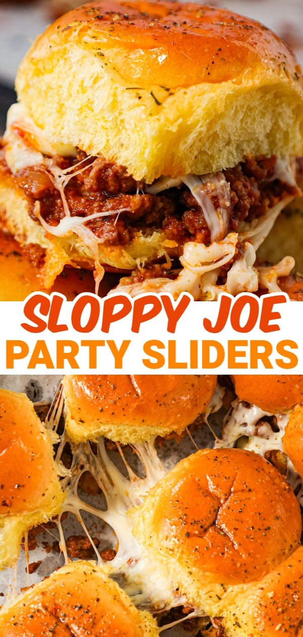 Sloppy Joe Sliders are an easy ground beef recipe perfect for a family friendly weeknight dinner or as a party snack.