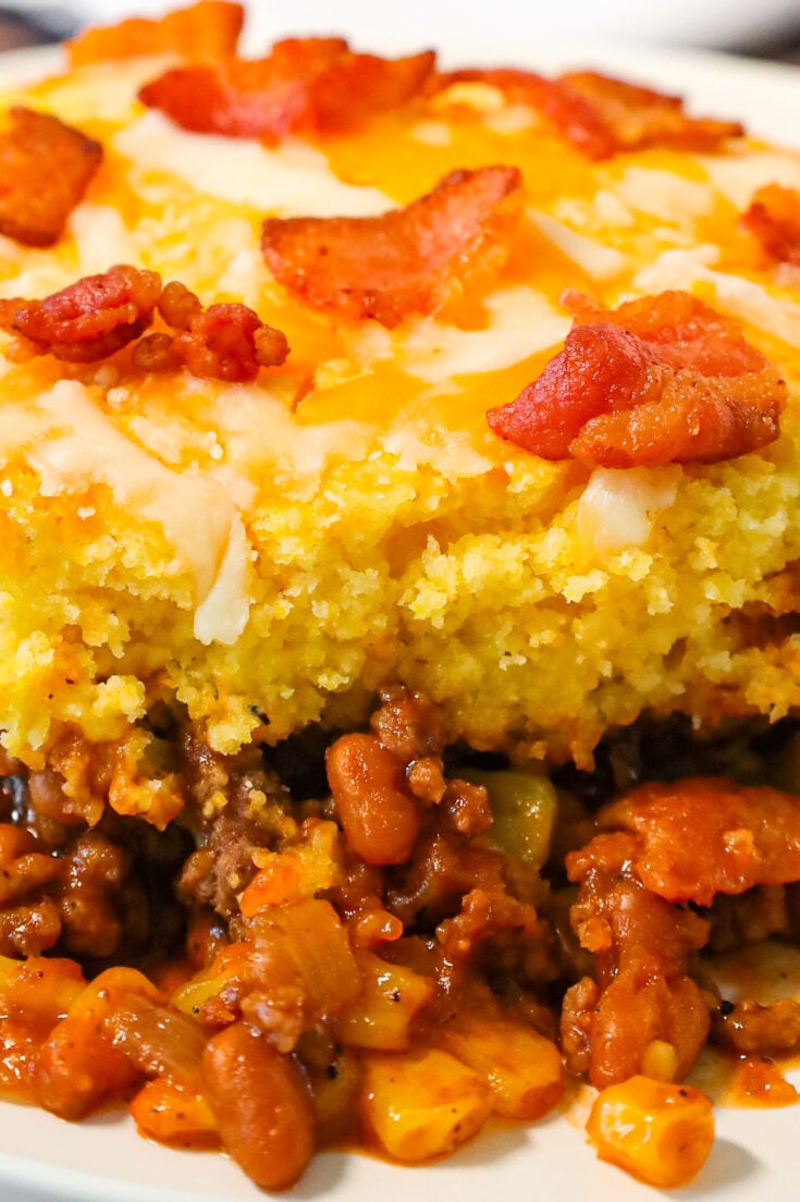 Pork and Beans With Ground Beef Corn Bread Cantrell Himparienge