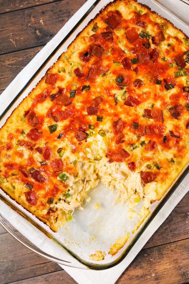 Chicken Bacon Ranch Casserole THIS IS NOT DIET FOOD