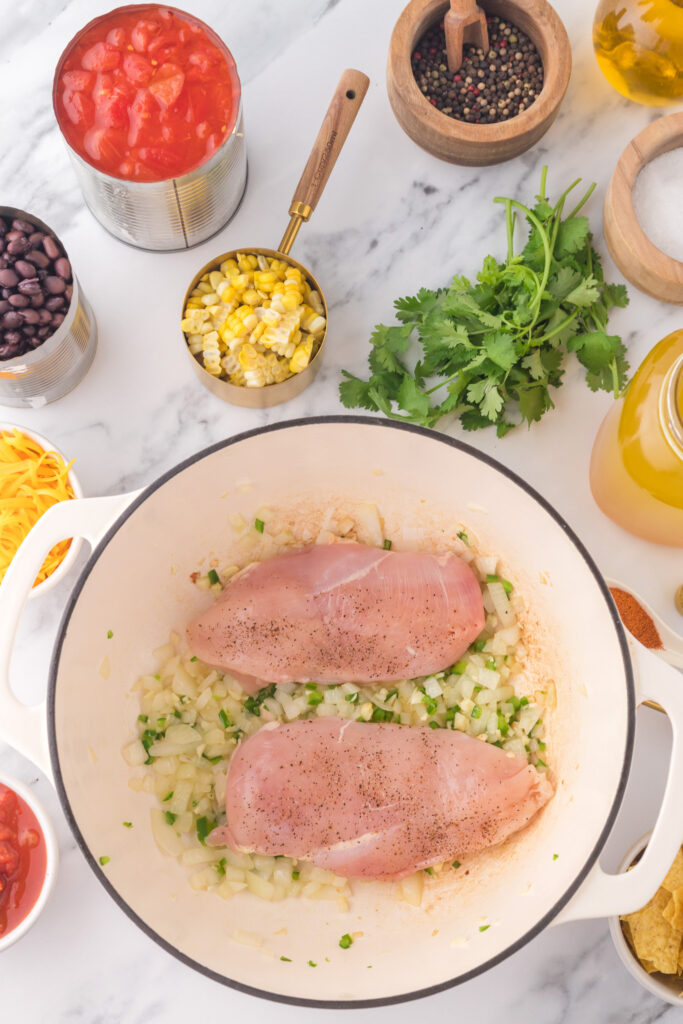 Chicken Taco Soup - THIS IS NOT DIET FOOD