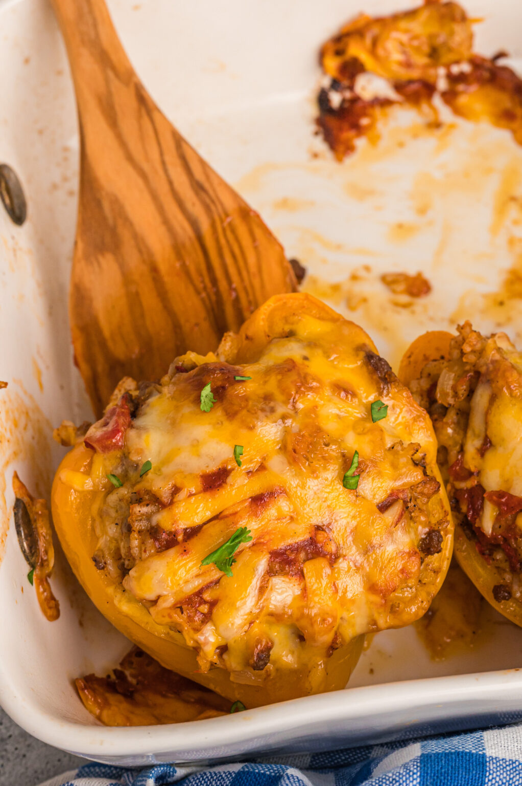 Taco Stuffed Peppers - THIS IS NOT DIET FOOD