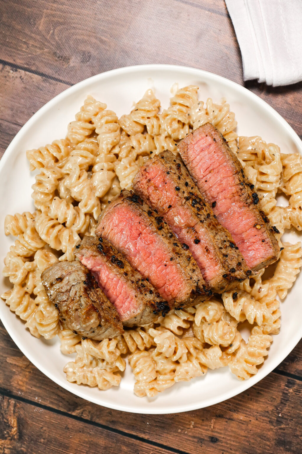 Steak Alfredo THIS IS NOT DIET FOOD