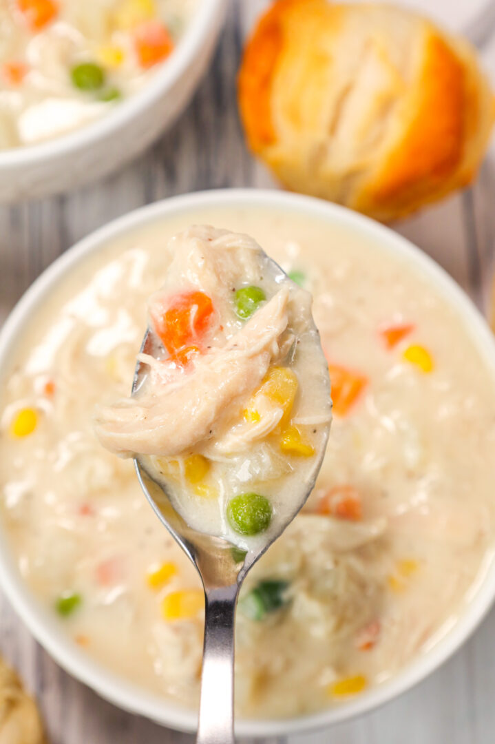 Chicken Pot Pie Soup THIS IS NOT DIET FOOD
