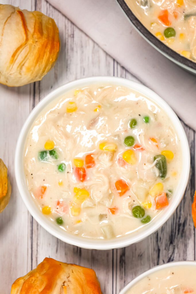 Chicken Pot Pie Soup THIS IS NOT DIET FOOD