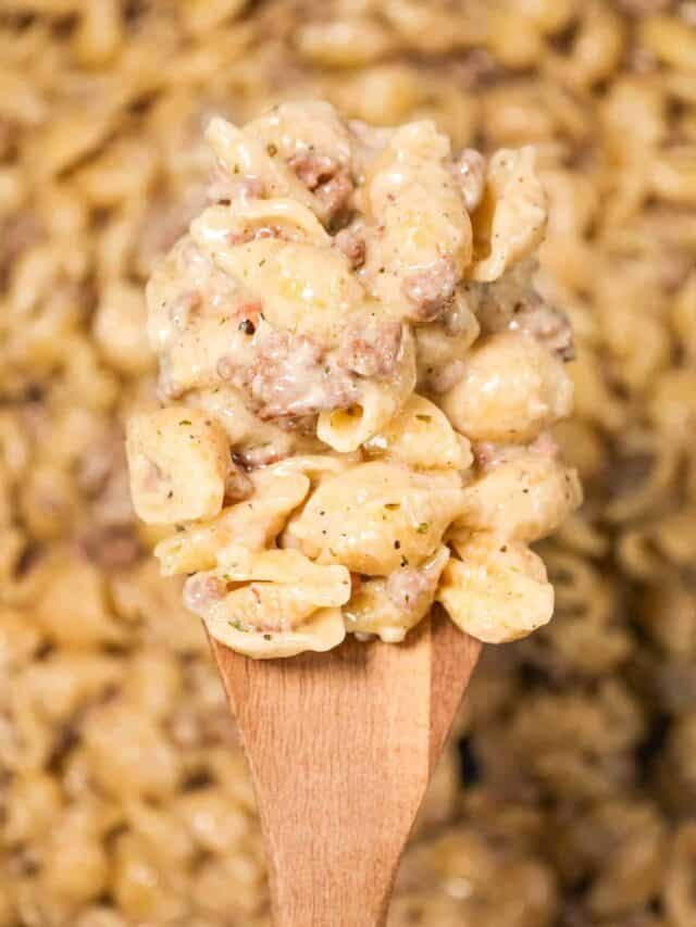 How to Make Ground Beef Alfredo THIS IS NOT DIET FOOD