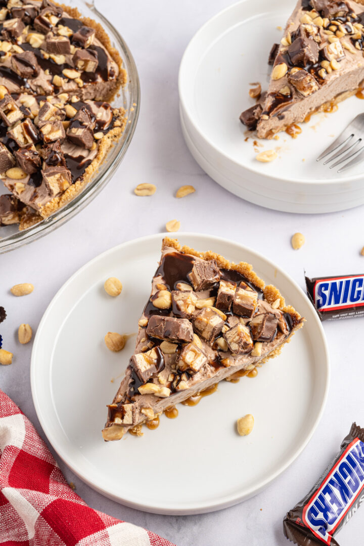 Snickers Pie THIS IS NOT DIET FOOD