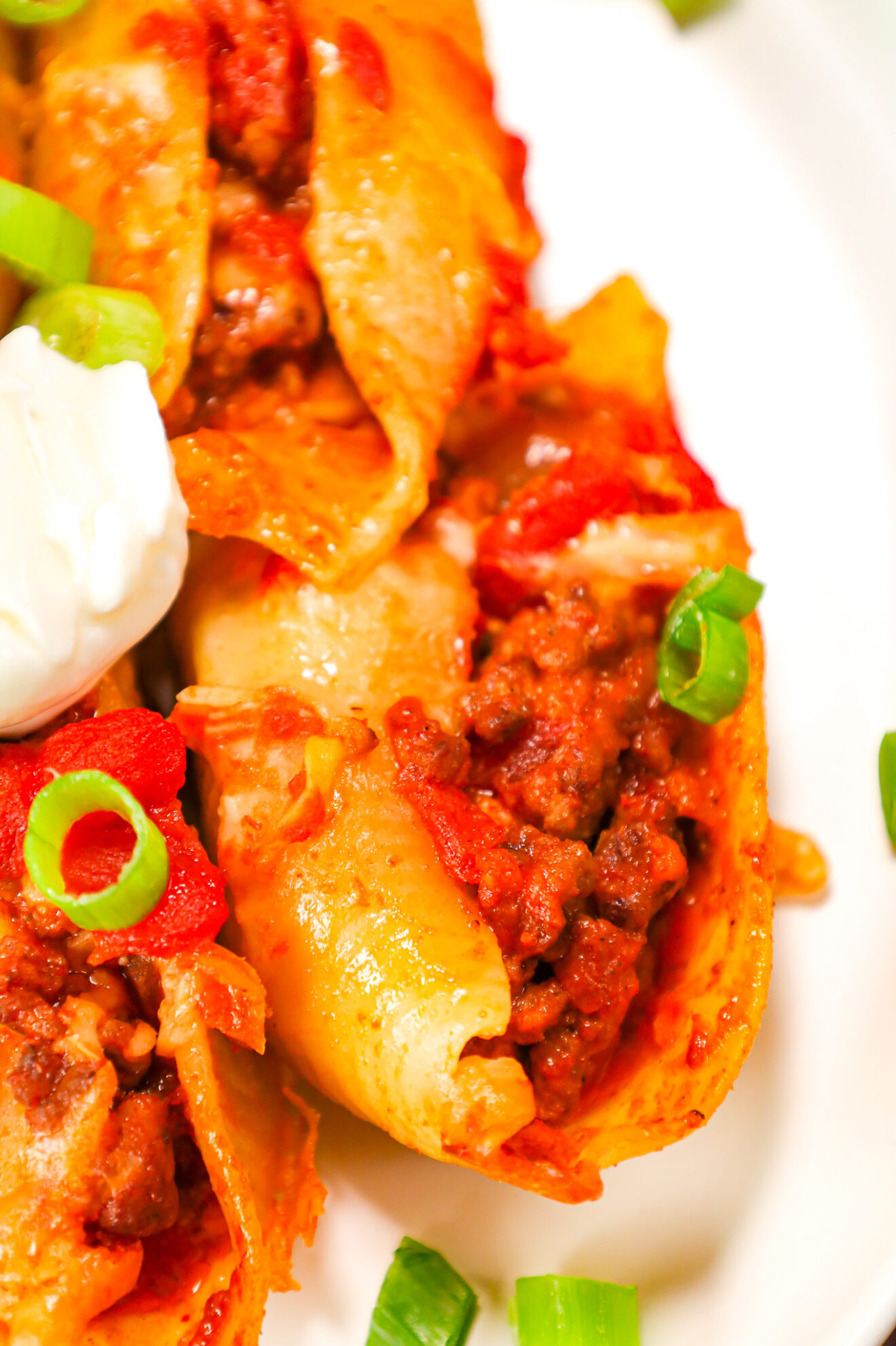 Taco Stuffed Shells THIS IS NOT DIET FOOD