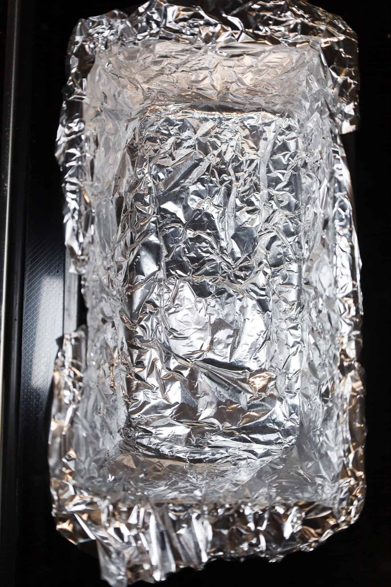 foil lined loaf pan